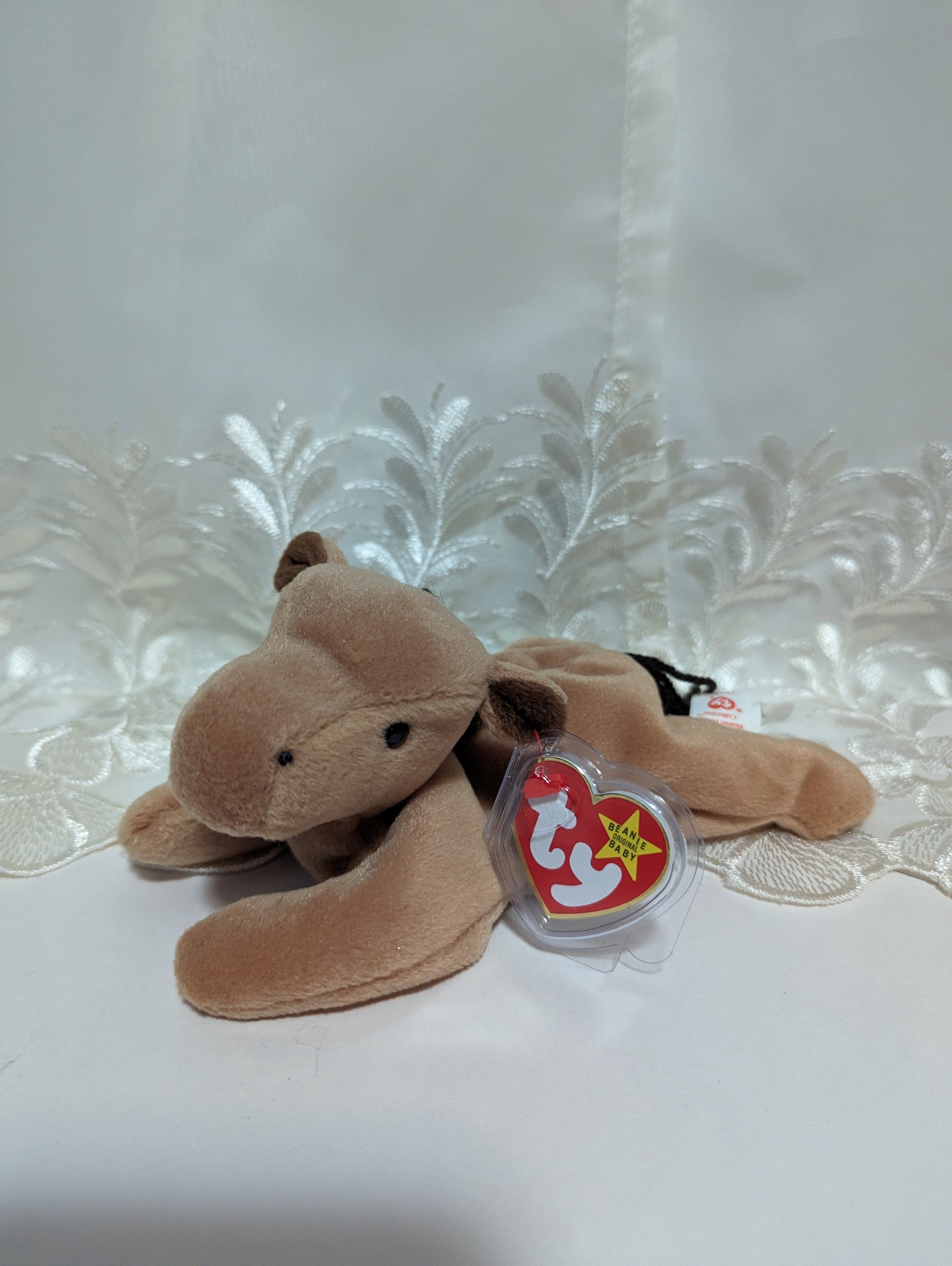 Ty Beanie Baby - Derby The Horse (8in) No Star, Coarse Mane - Vintage Beanies Canada