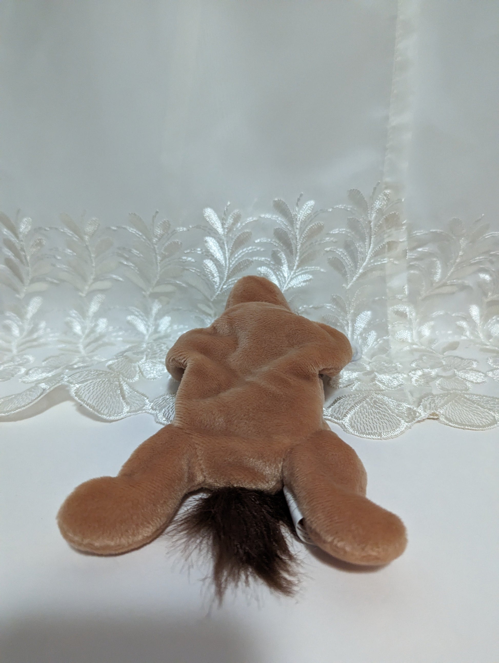 Ty Beanie Baby - Derby The Horse (8in) Star, Fluffy Mane - Vintage Beanies Canada