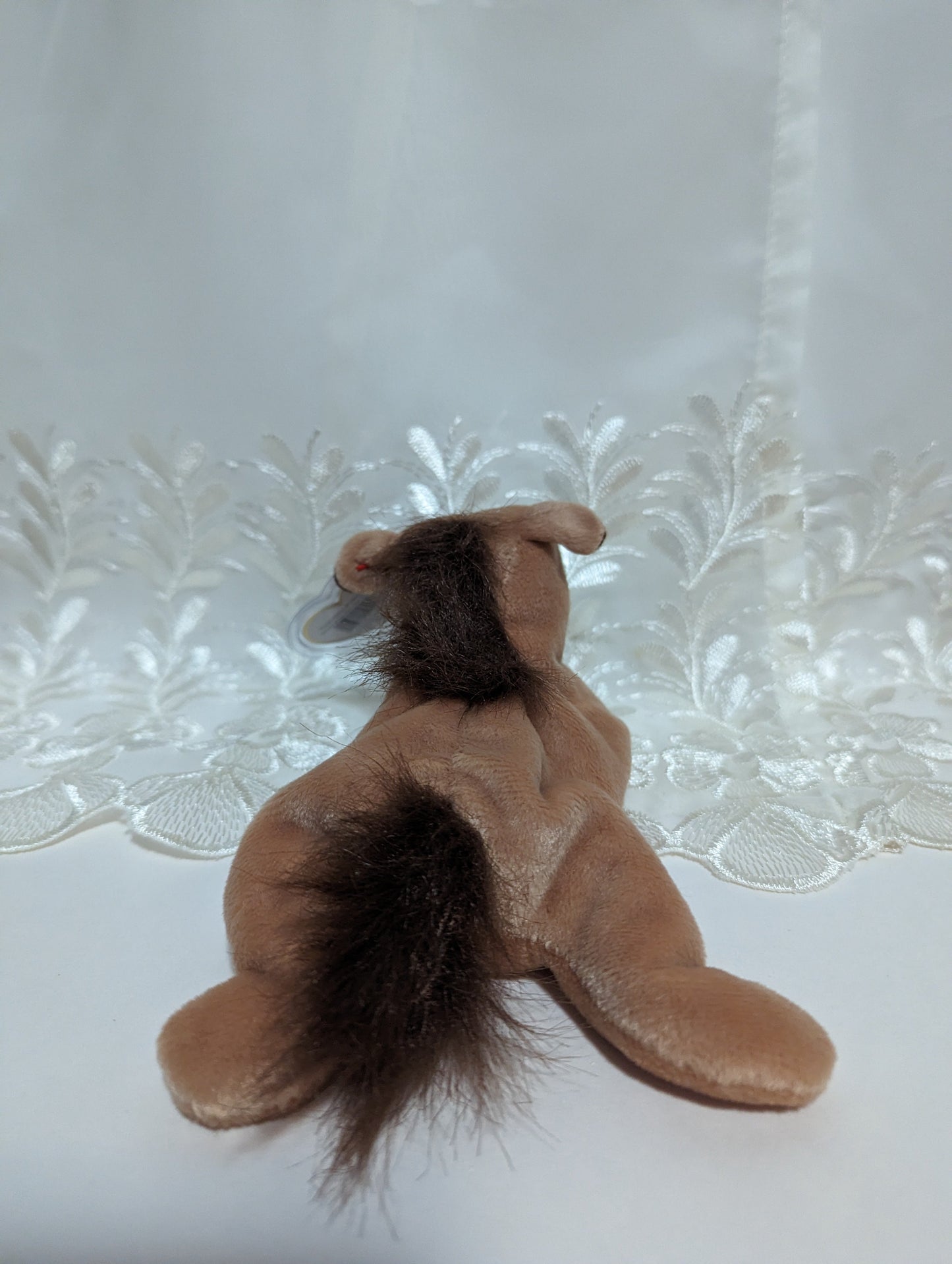 Ty Beanie Baby - Derby The Horse (8in) Star, Fluffy Mane - Vintage Beanies Canada