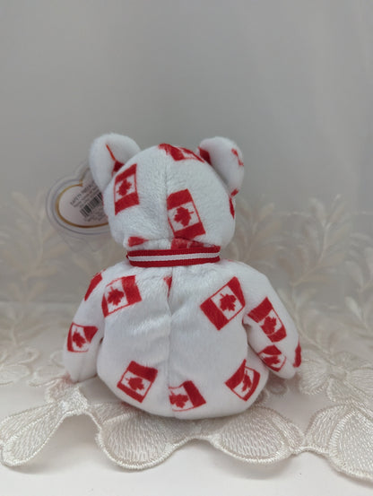 Ty Beanie Baby - Discover The Bear (8.5in) Canadian Exclusive - Near Mint - Vintage Beanies Canada