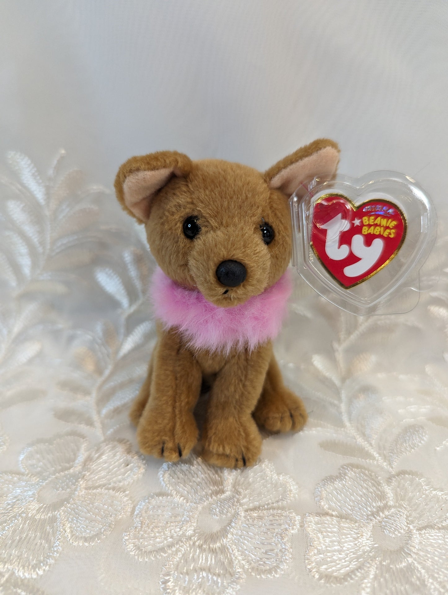 Ty Beanie Baby - Divalectable the Chihuahua Dog (4in) Small Metal Clip - Vintage Beanies Canada