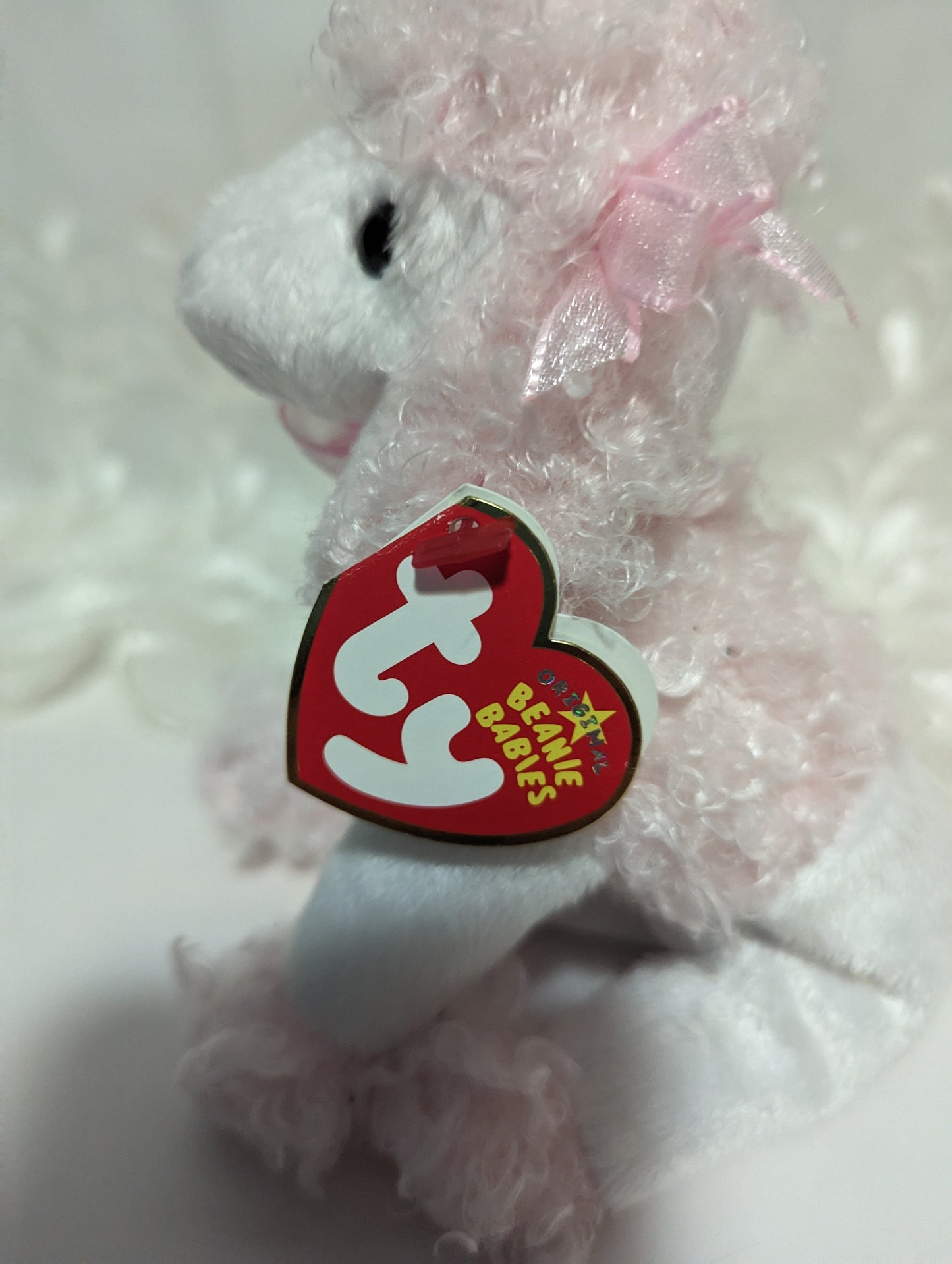 Ty Beanie Baby - Divalightful the Poodle (6in) - Vintage Beanies Canada