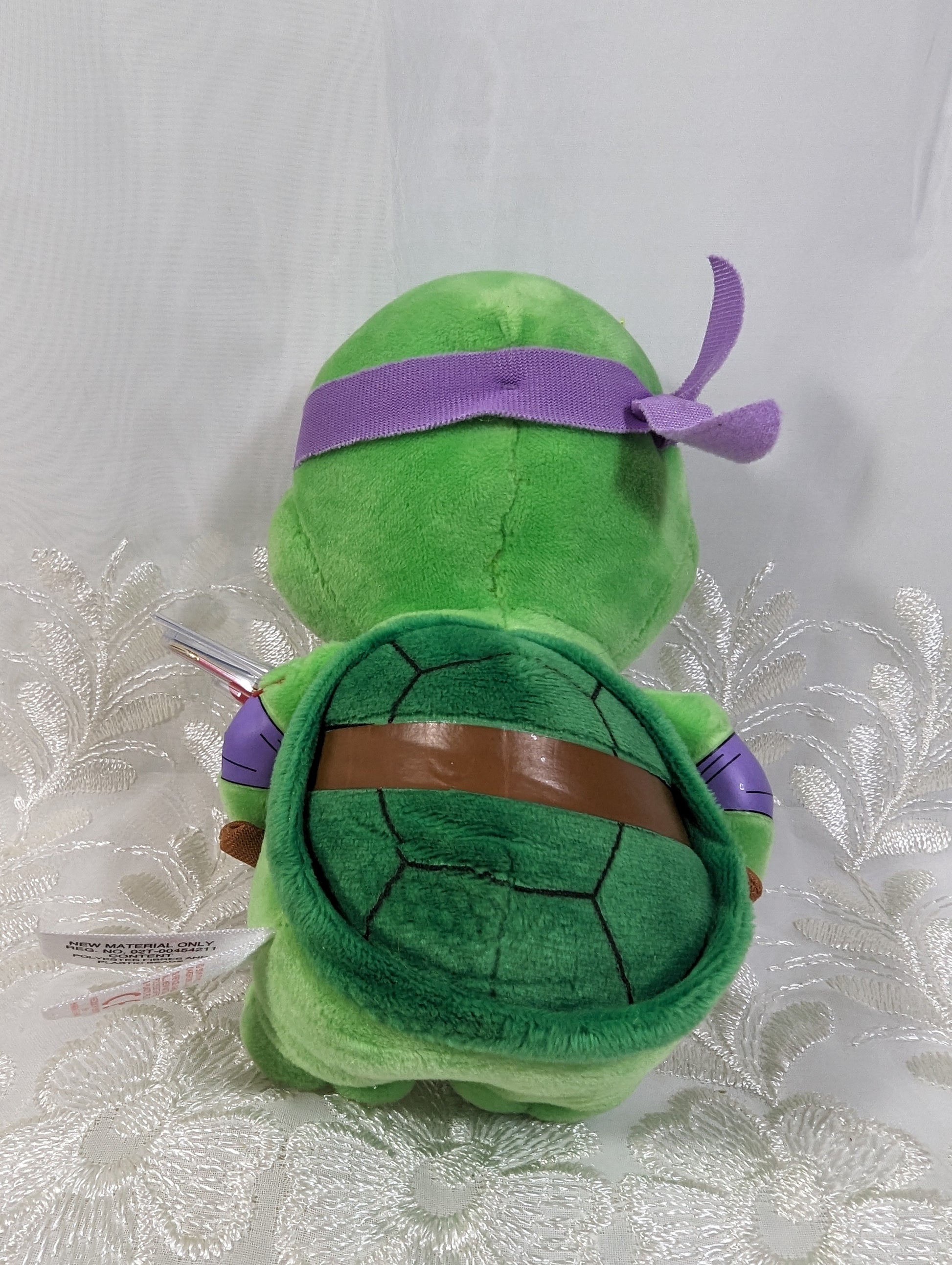 Ty Beanie Baby - Donatello the Teenage Mutant Ninja Turtle (6in) Non - mint Tags - Vintage Beanies Canada