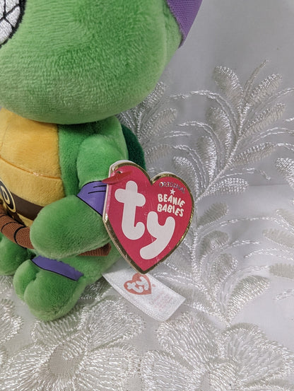Ty Beanie Baby - Donatello the Teenage Mutant Ninja Turtle (6in) Non - mint Tags - Vintage Beanies Canada