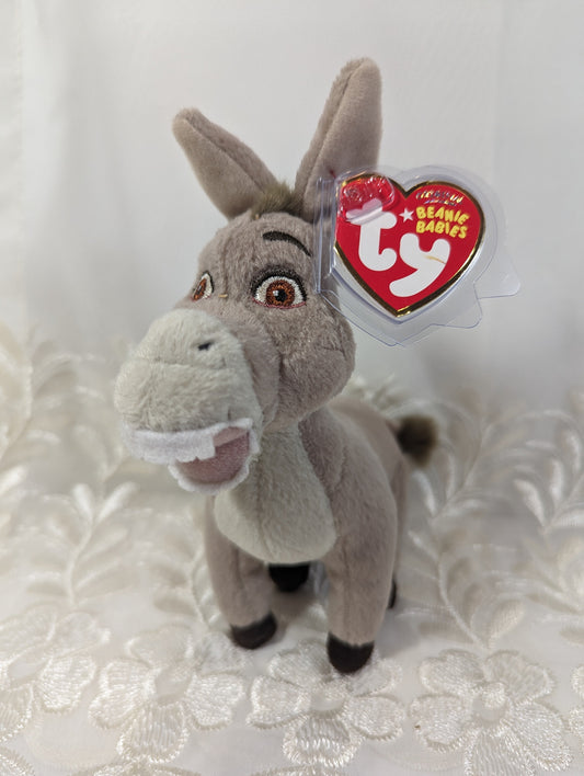 Ty Beanie Baby - Donkey from the movie Shrek (7.5 in) Near Mint Tag - Vintage Beanies Canada