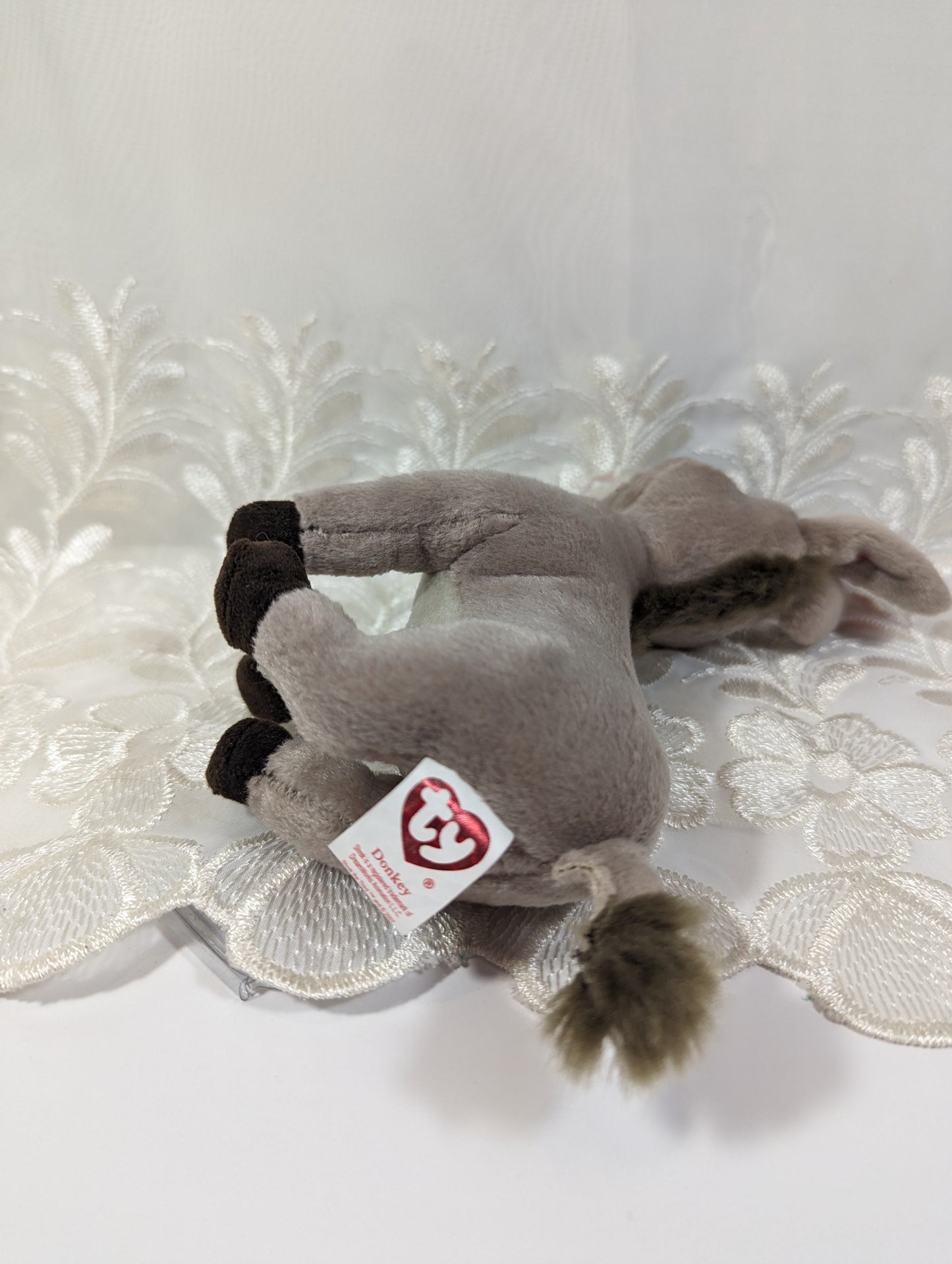 Ty Beanie Baby - Donkey from the movie Shrek (7.5 in) Near Mint Tag - Vintage Beanies Canada