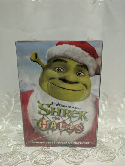 Ty Beanie Baby Donkey + Shrek The Halls DVD Set - BNIB *Very Rare* - Vintage Beanies Canada