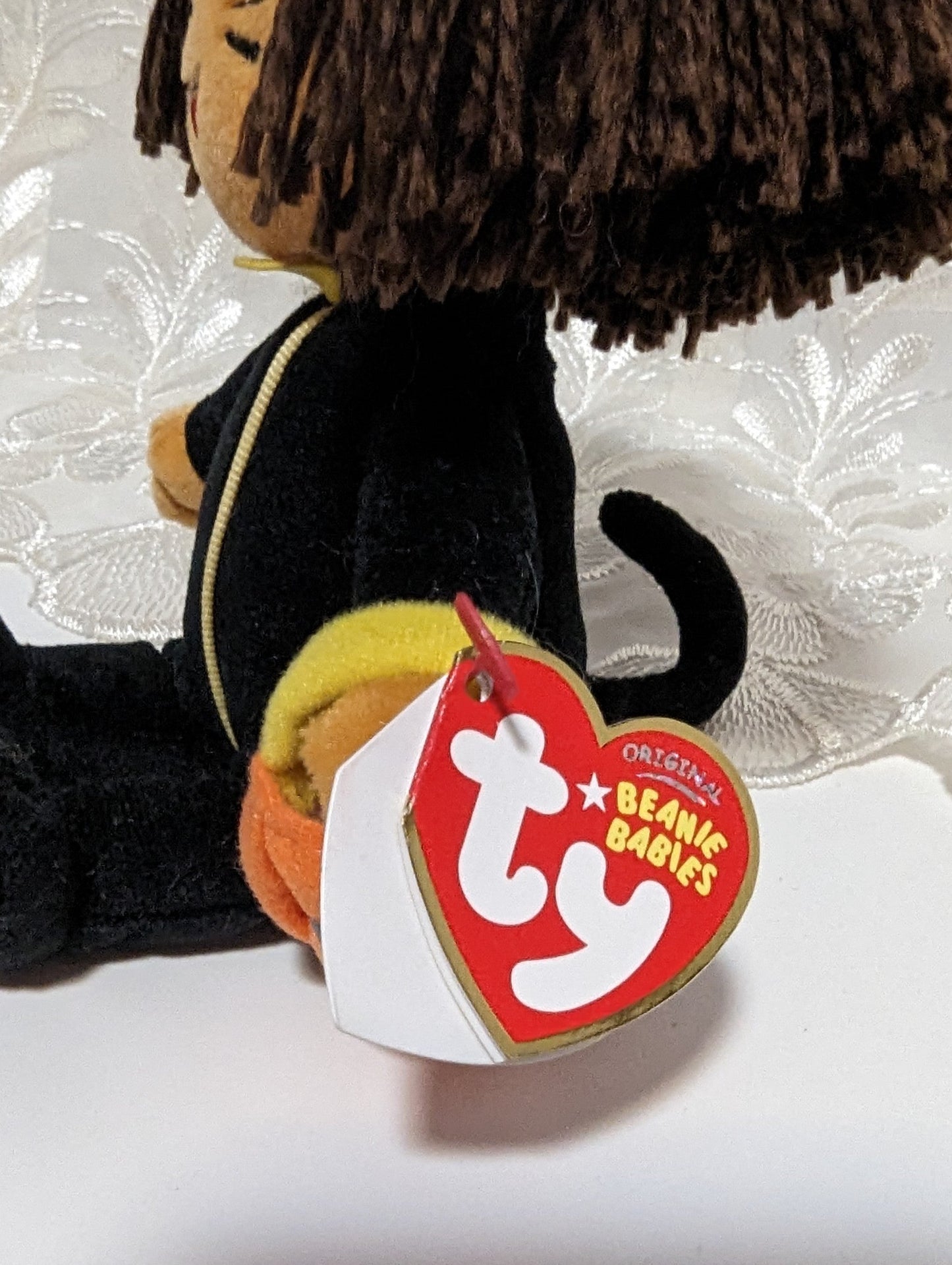 Ty Beanie Baby - Dora the explorer Halloween cat version (8in) Near Mint - Vintage Beanies Canada