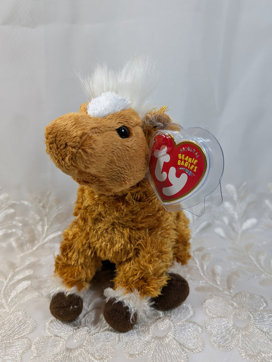Ty Beanie Baby - Durango the horse (6in) Non - mint Tag - Vintage Beanies Canada