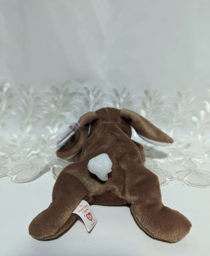 Ty Beanie Baby - Ears The Brown Bunny Rabbit (8in) - Vintage Beanies Canada