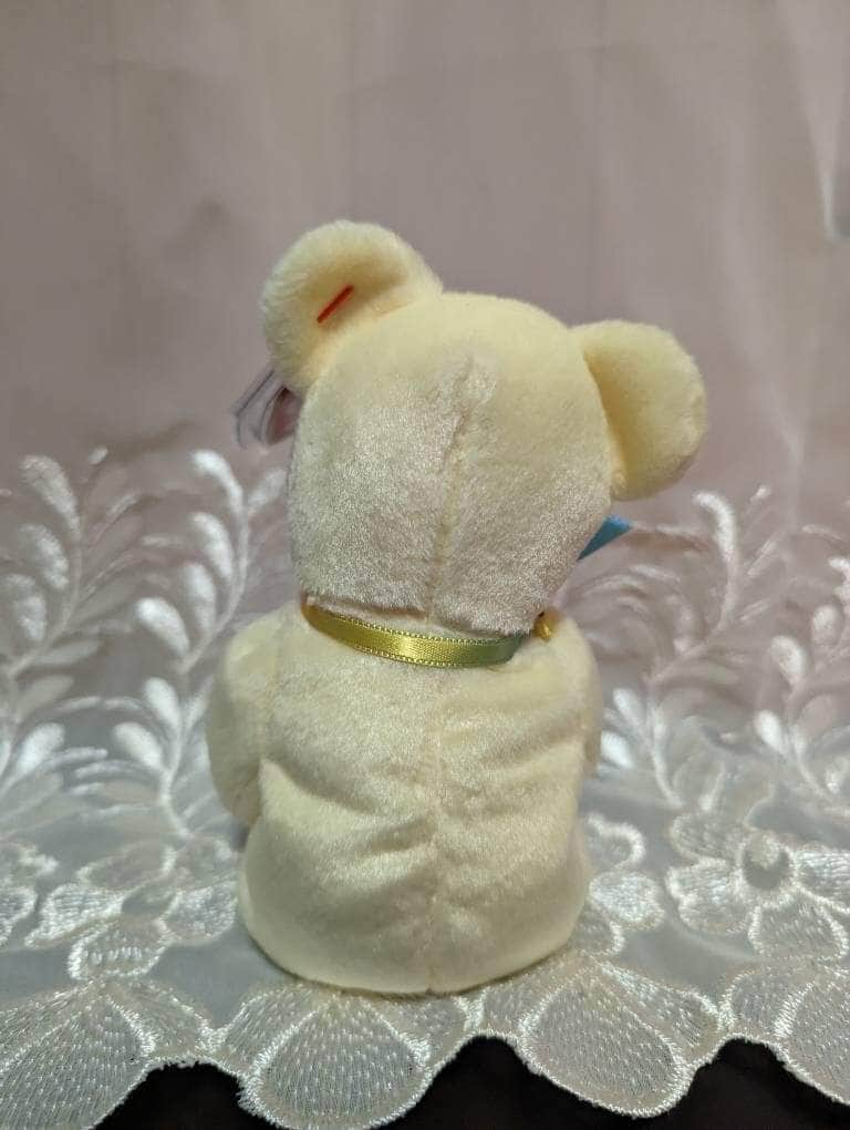 Ty Beanie Baby - Eggbeart The Yellow Bear Holding Easter Egg (8.5in) - Vintage Beanies Canada