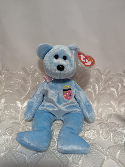 Ty Beanie Baby - Eggs II The Blue Bear (8.5in) - Vintage Beanies Canada