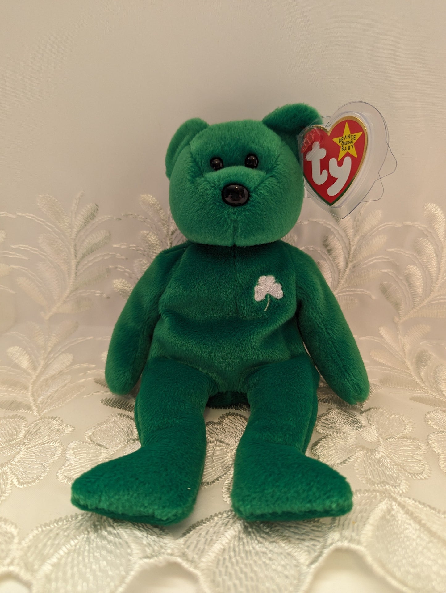 Ty Beanie Baby - Erin The St Patrick's Day Bear (8.5in) - Vintage Beanies Canada