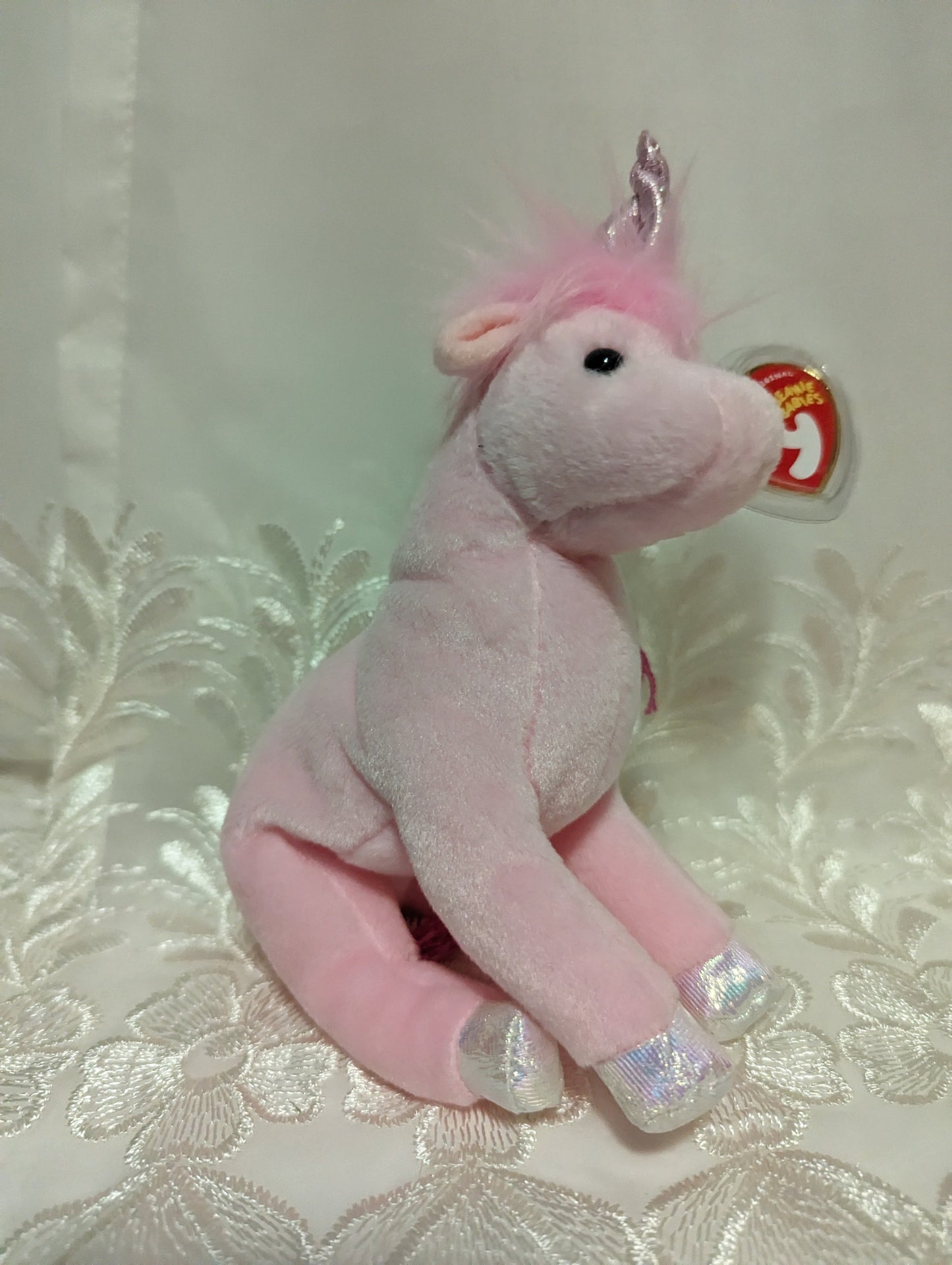 Ty Beanie Baby - Fairytale The Pink Unicorn (6in) - Vintage Beanies Canada