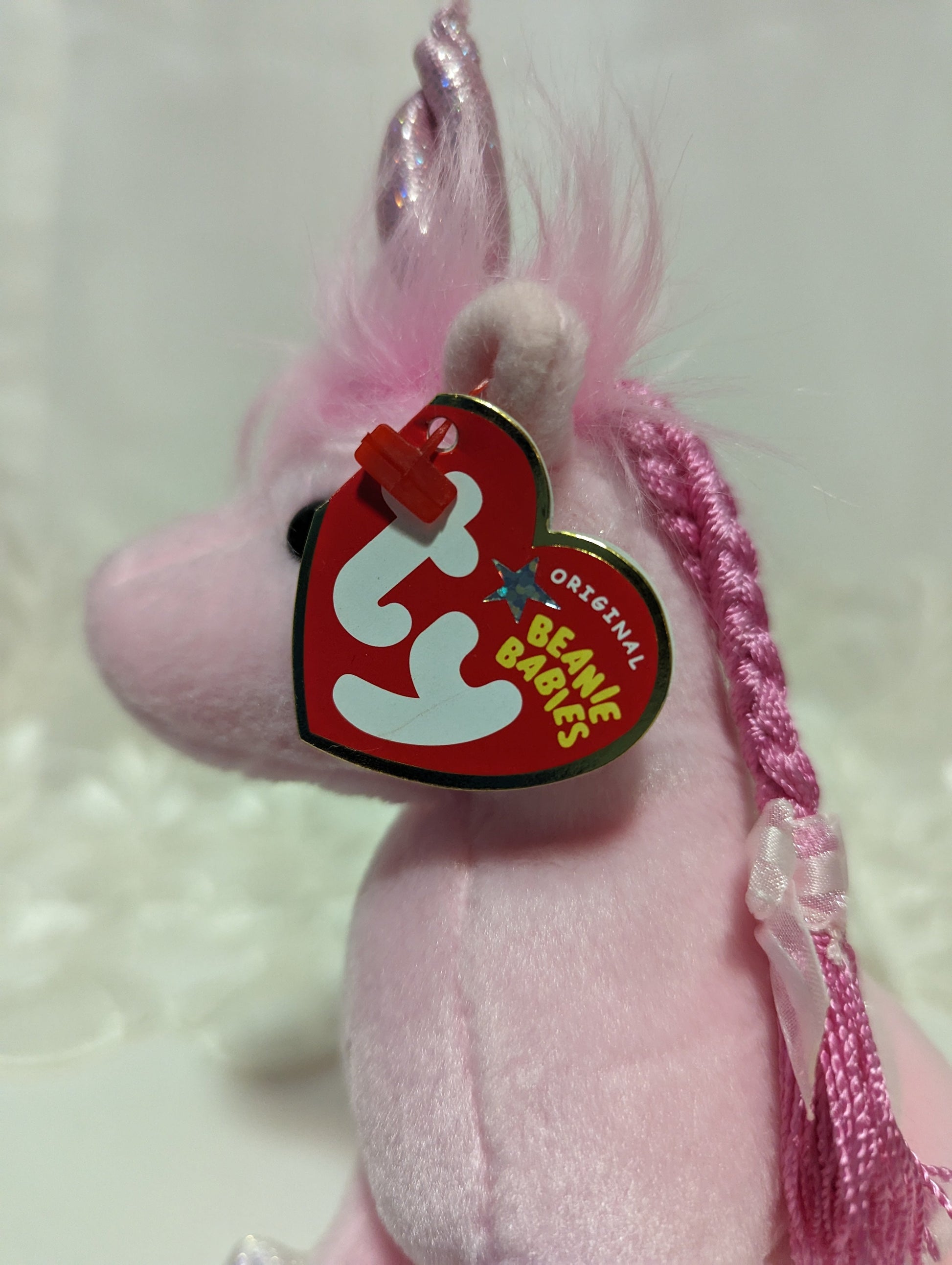 Ty Beanie Baby - Fairytale The Pink Unicorn (6in) - Vintage Beanies Canada