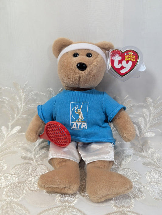 Ty Beanie Baby - Feder - bear The Roger Federer Tennis Bear (8.5in) - Vintage Beanies Canada