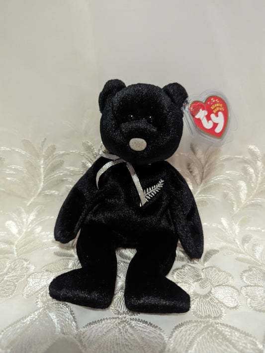 Ty Beanie Baby - Ferny The Bear (8.5in) New Zealand Exclusive - Vintage Beanies Canada