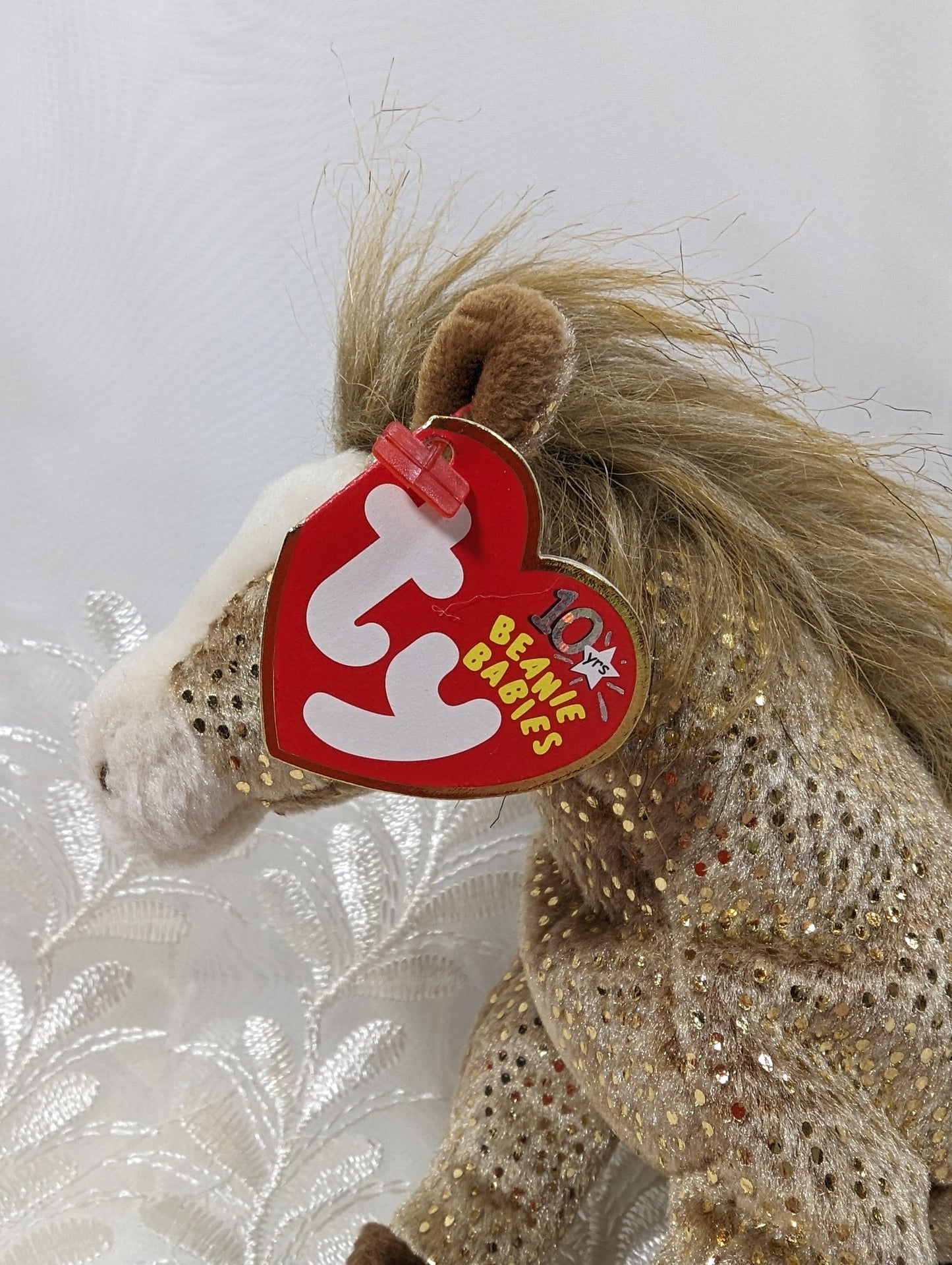 Ty Beanie Baby - Filly The Horse (7in) - Vintage Beanies Canada