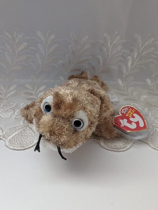 Ty Beanie Baby - Fins The Seal (8in) - Vintage Beanies Canada