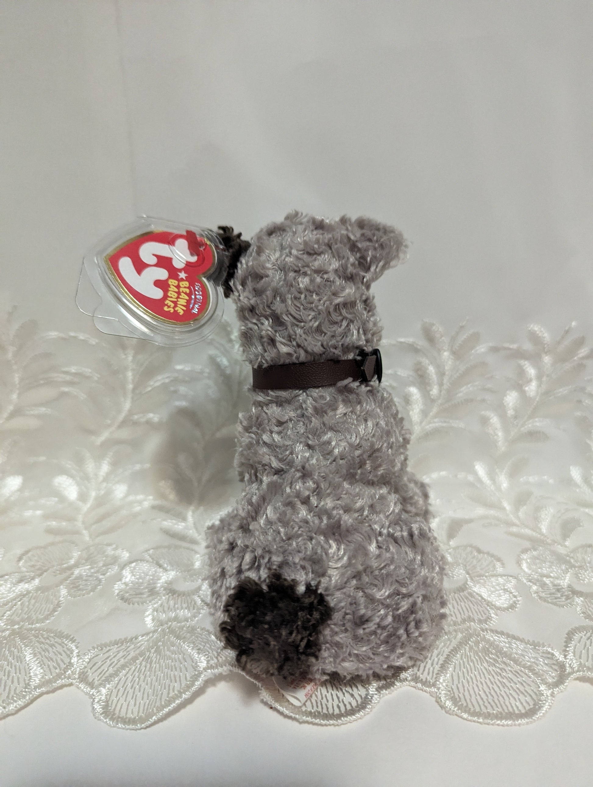 Ty Beanie Baby - Fizzer the Schnauzer Dog (6.5in) - Vintage Beanies Canada