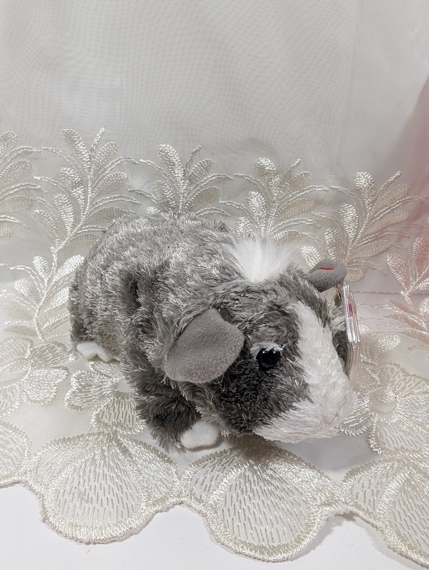 Ty Beanie Baby - Flash the Grey Guinea Pig *Rare* (6 in) - Vintage Beanies Canada