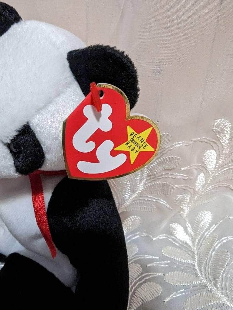 Ty Beanie Baby - Fortune The Panda Bear (8.5in) - Vintage Beanies Canada