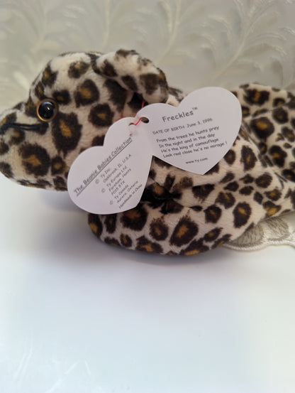 Ty Beanie Baby - Freckles The Leopard (8in) - Vintage Beanies Canada