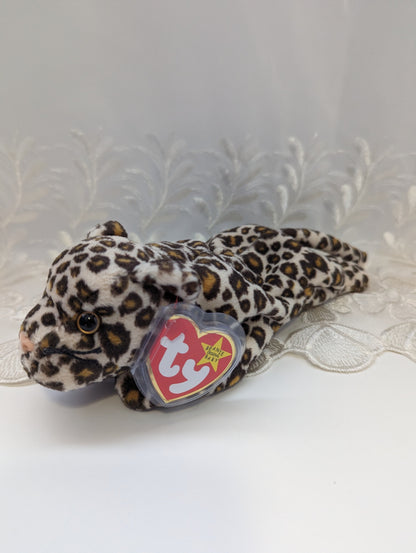 Ty Beanie Baby - Freckles The Leopard (8in) - Vintage Beanies Canada