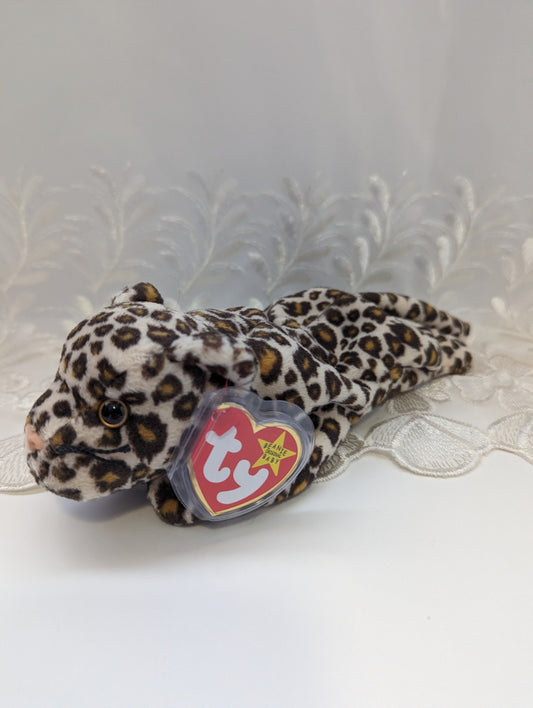Ty Beanie Baby - Freckles The Leopard (8in) - Vintage Beanies Canada
