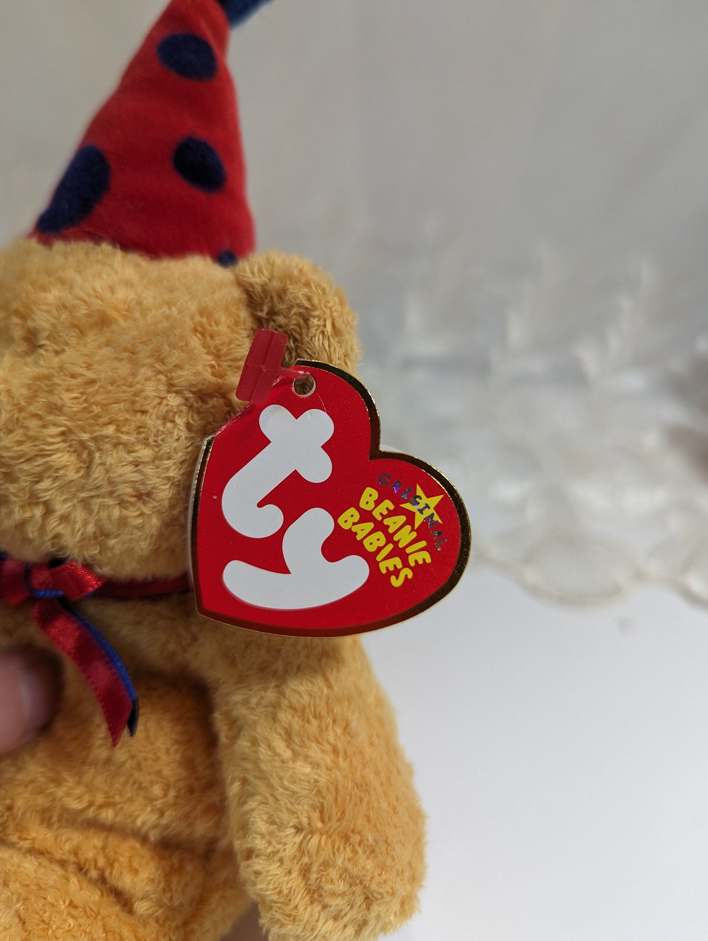 Ty Beanie Baby - Fun The Bear (8in) - Vintage Beanies Canada