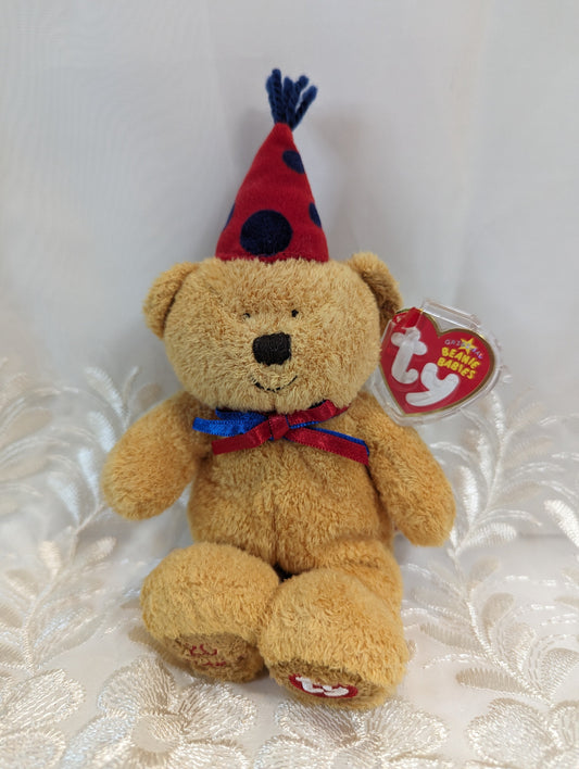 Ty Beanie Baby - Fun The Bear (8in) - Vintage Beanies Canada