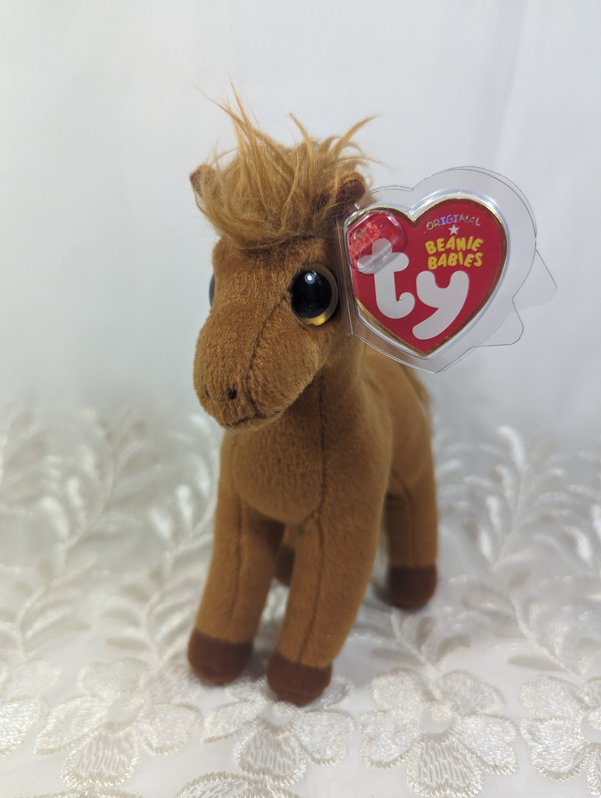 Ty Beanie Baby - Gallops The Brown Horse (7 in) Near Mint Tag - Vintage Beanies Canada