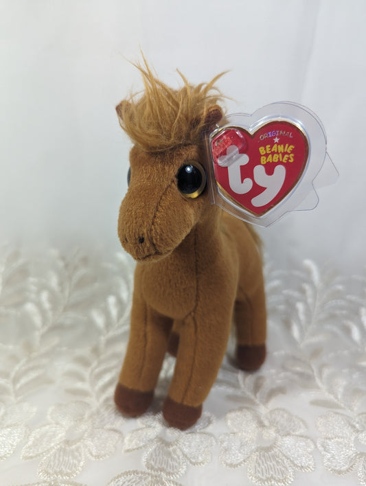 Ty Beanie Baby - Gallops The Brown Horse (7 in) Near Mint Tag - Vintage Beanies Canada