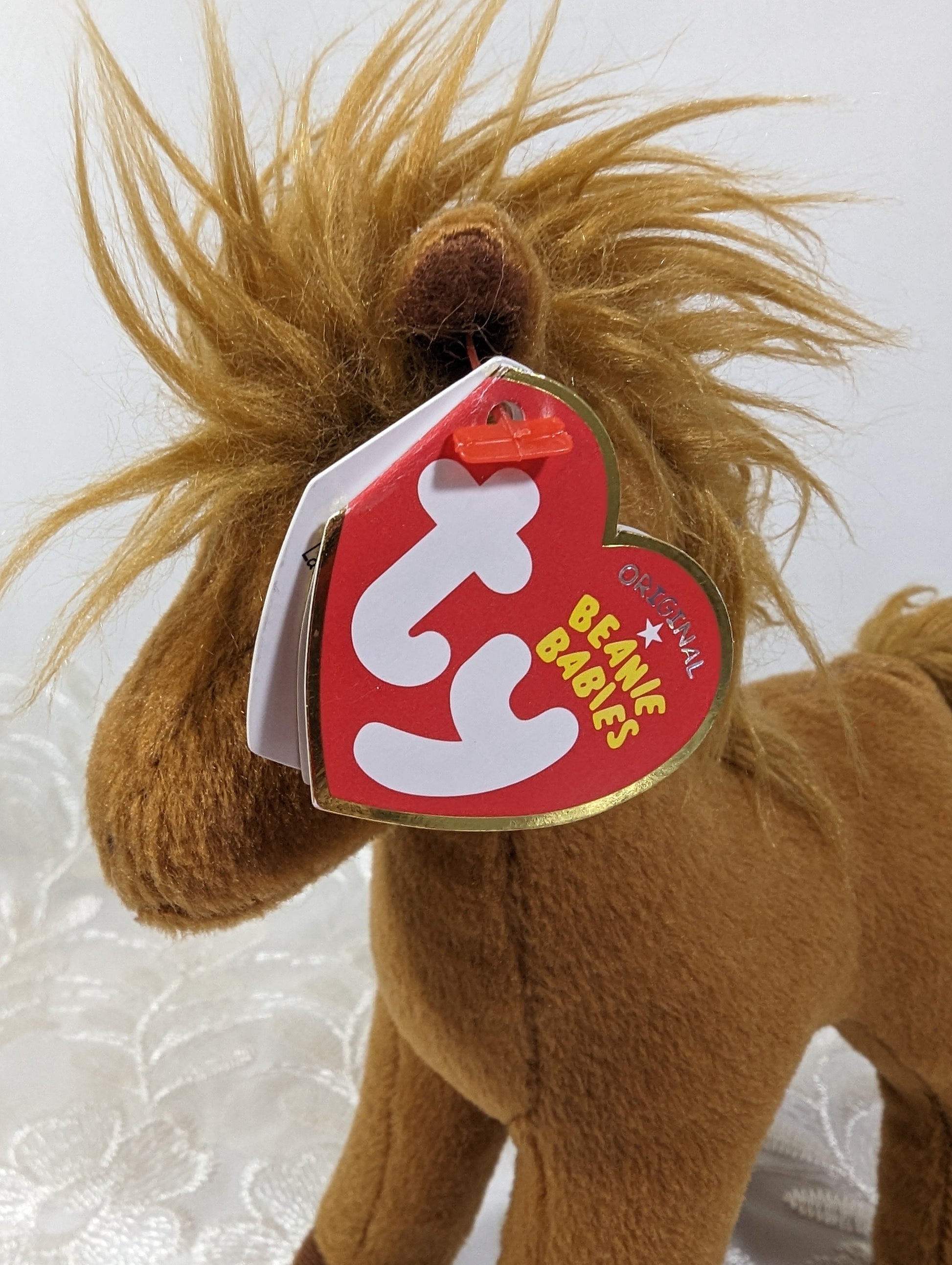 Ty Beanie Baby - Gallops The Brown Horse (7 in) Near Mint Tag - Vintage Beanies Canada
