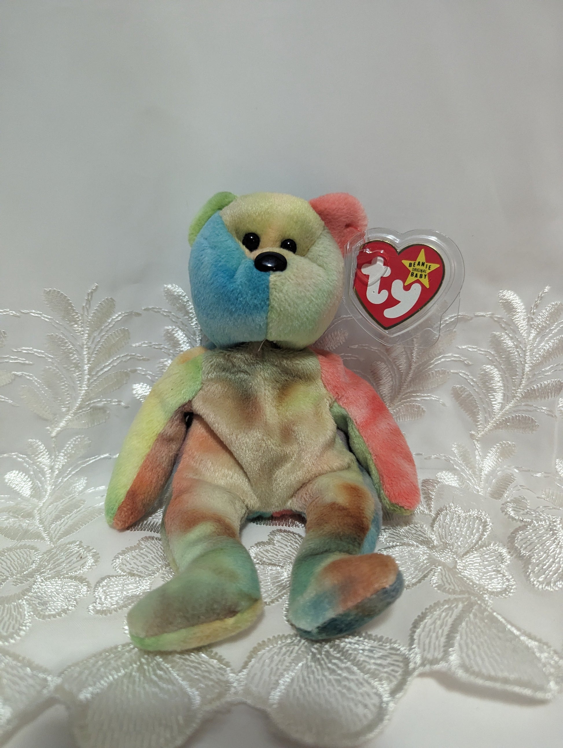 Ty Beanie Baby - Garcia the bear (8.5in) - Vintage Beanies Canada