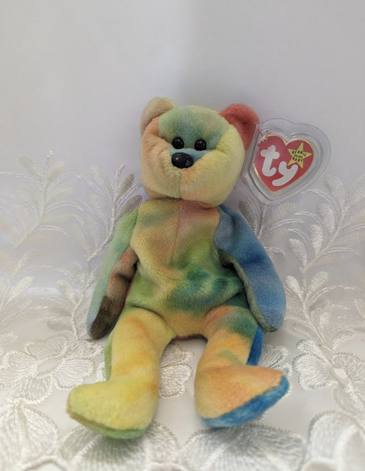 Ty Beanie Baby - Garcia The Bear (8.5in) - Vintage Beanies Canada