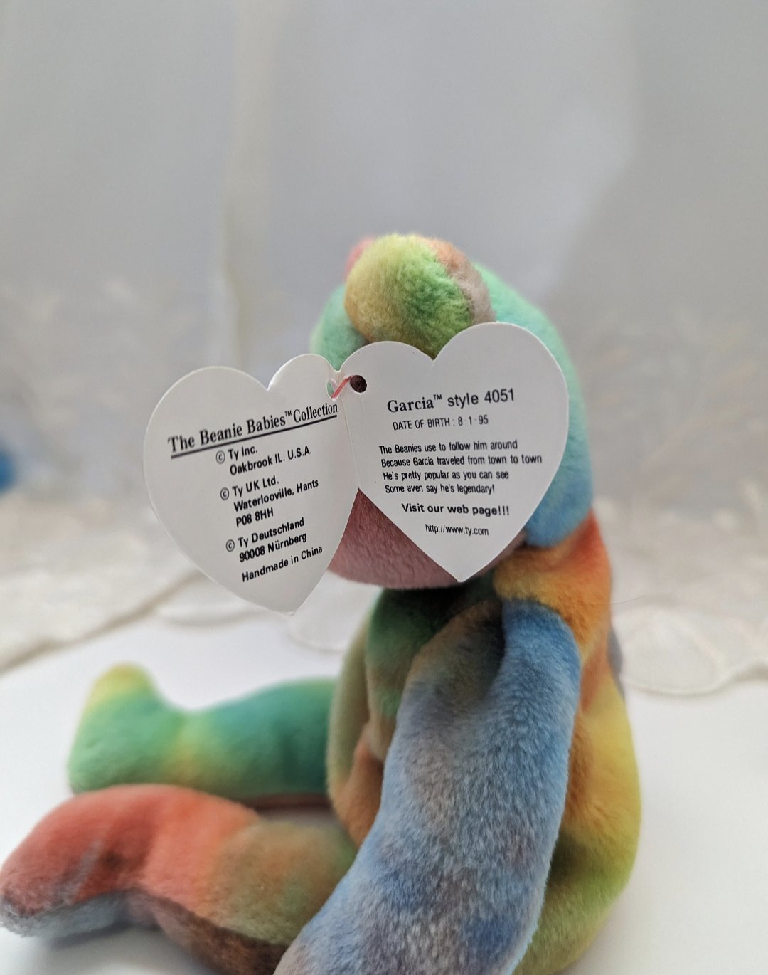 Ty offers Beanie Baby Garcia