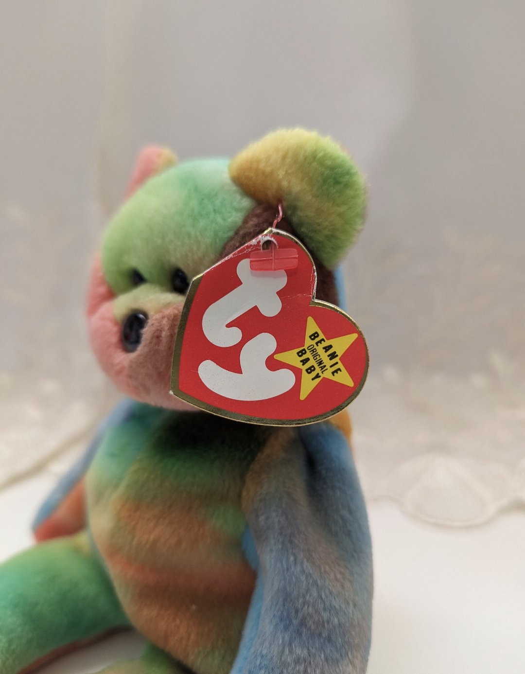 Ty Beanie Baby - Garcia The Bear (8.5in) - Vintage Beanies Canada