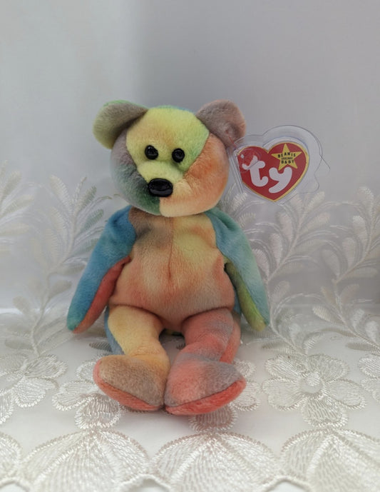 Ty Beanie Baby - Garcia the Bear (8.5in) - Vintage Beanies Canada