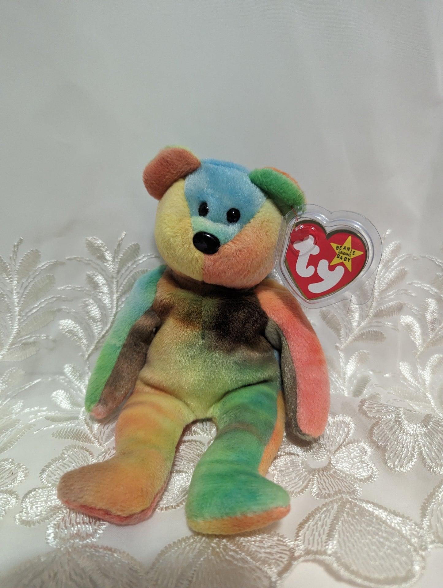 Ty Beanie Baby - Garcia The Bear (8.5in) - Vintage Beanies Canada