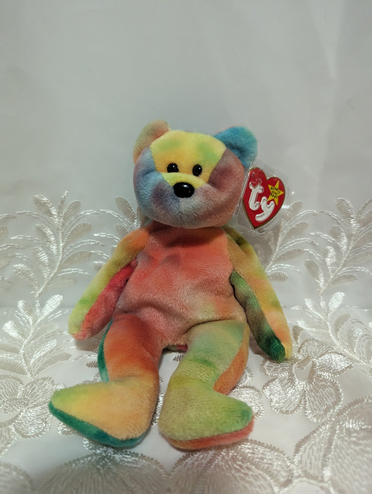 Ty Beanie Baby - Garcia The Colorful Bear (8.5in) - Vintage Beanies Canada