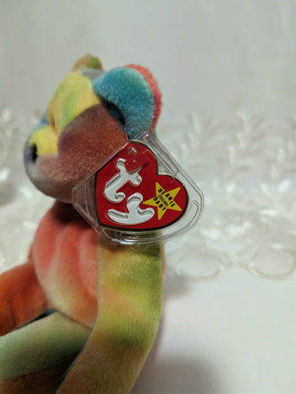 Ty Beanie Baby - Garcia The Colorful Bear (8.5in) - Vintage Beanies Canada