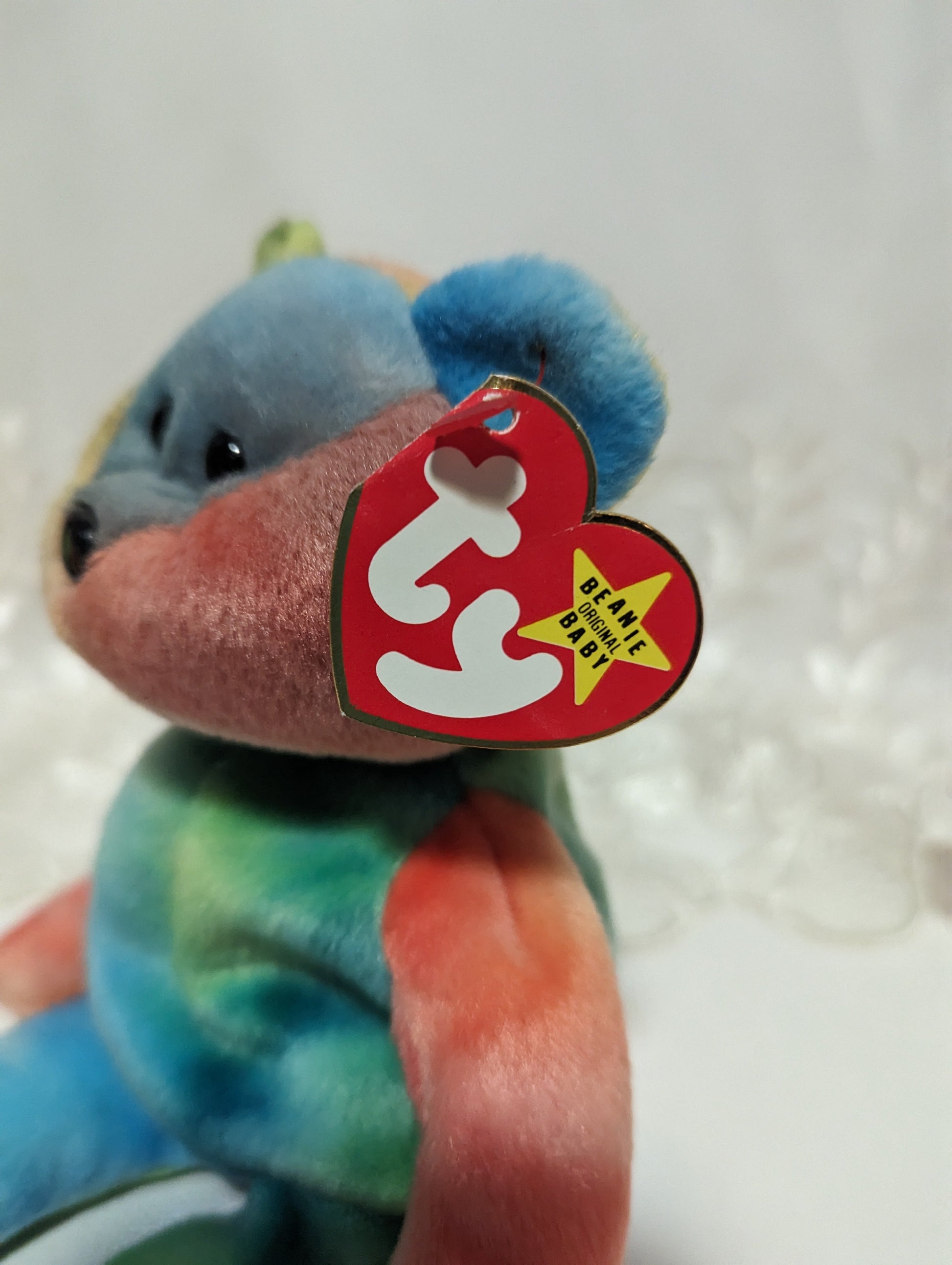 Ty Beanie Baby - Garcia The Colorful Bear (8.5in) - Vintage Beanies Canada