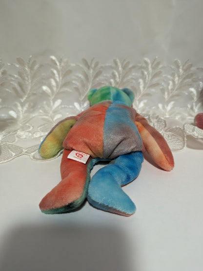 Ty Beanie Baby - Garcia The Multicolored Bear (8.5in) - Vintage Beanies Canada