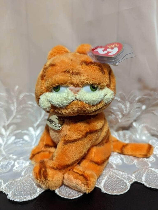 Ty Beanie Baby - Garfield The Cat (7in) - Vintage Beanies Canada