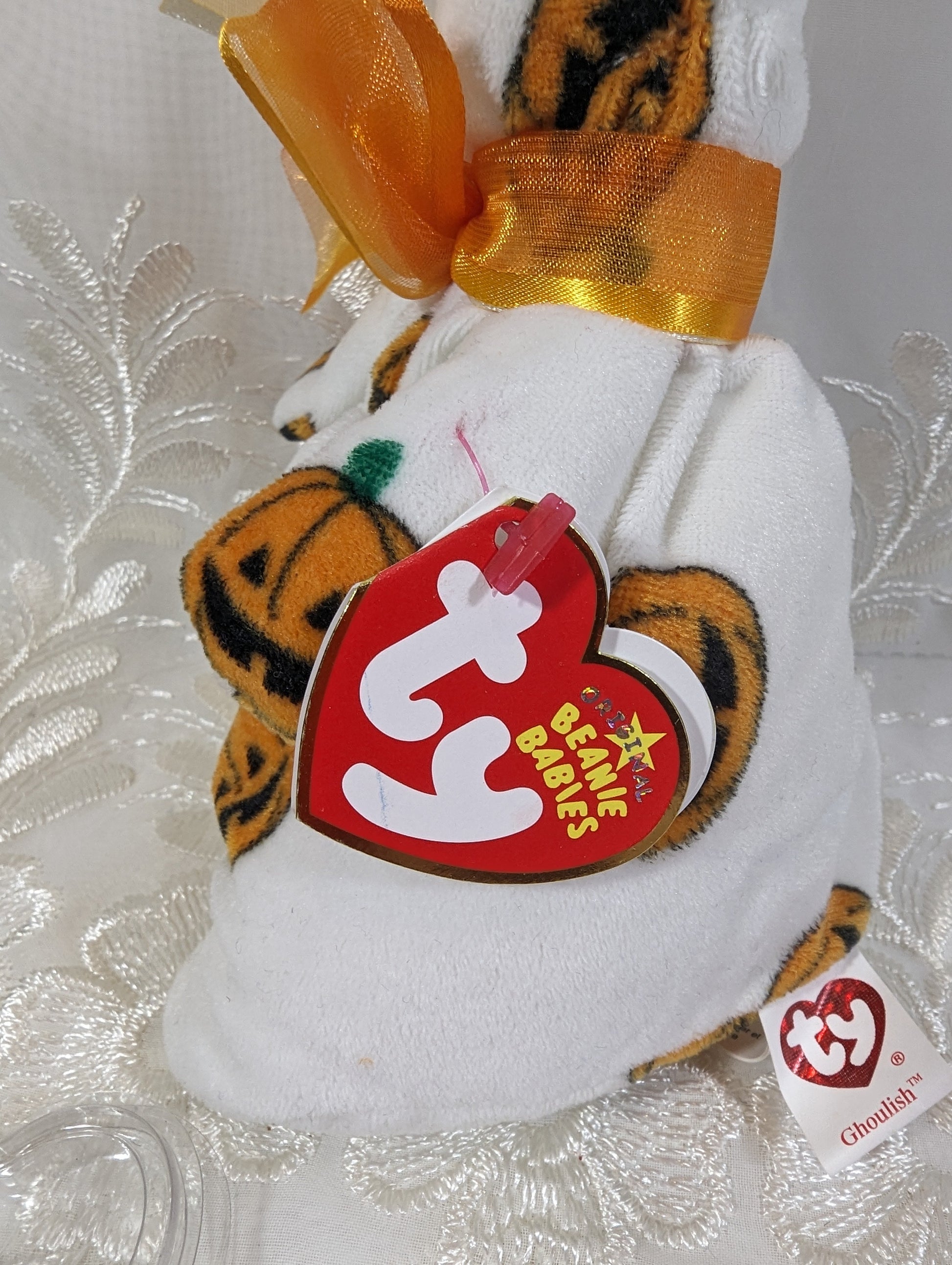 Ty Beanie Baby - Ghoulish The Ghost Ghoul (8in) - Vintage Beanies Canada