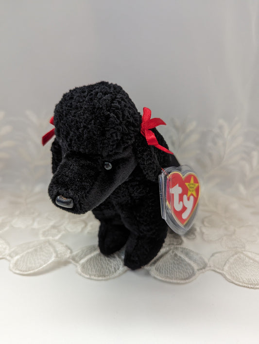 Ty Beanie Baby - GiGi The Black Poodle Dog (5.5in) - Vintage Beanies Canada