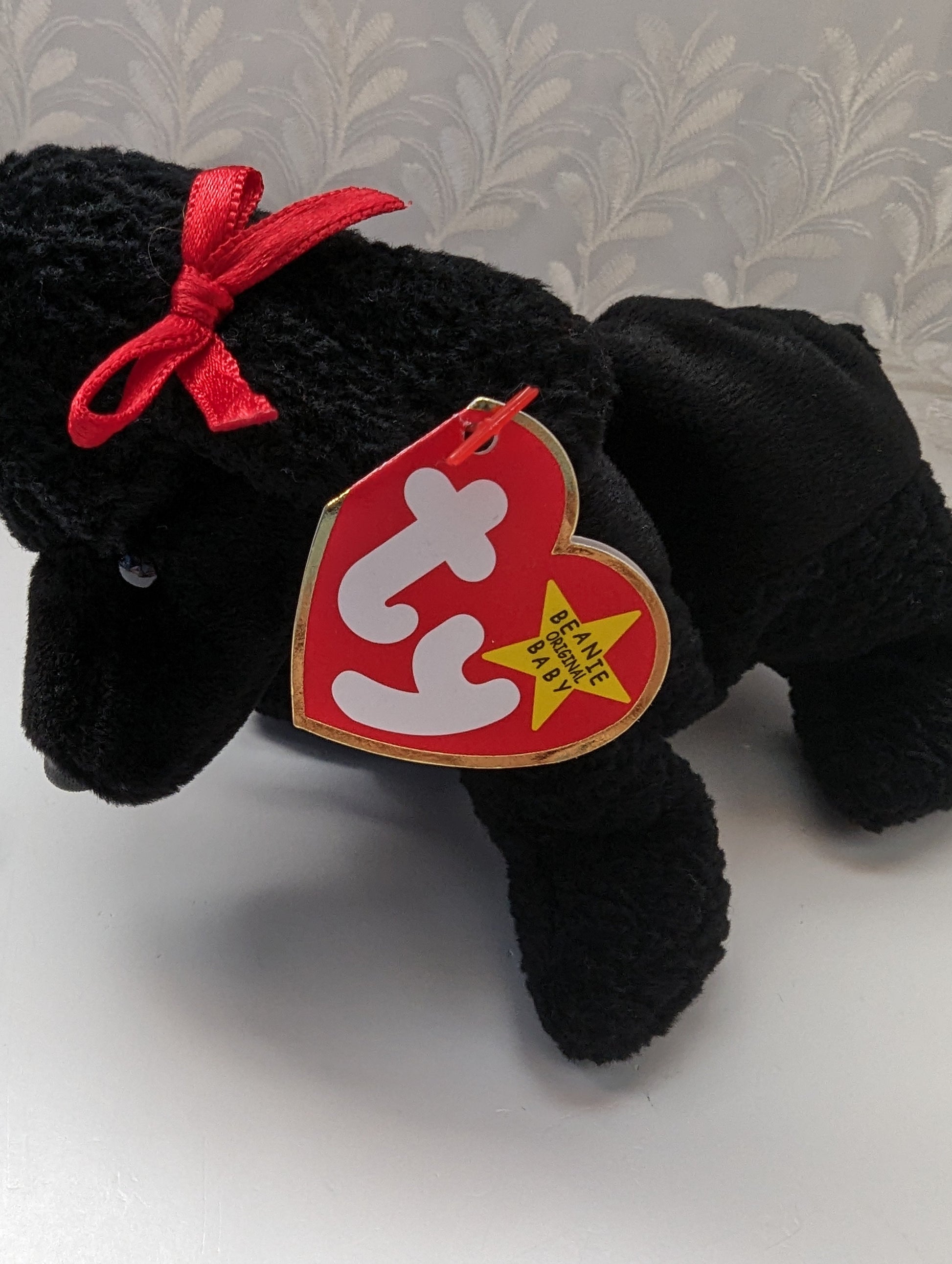 Ty Beanie Baby - GiGi The Black Poodle Dog (5.5in) - Vintage Beanies Canada