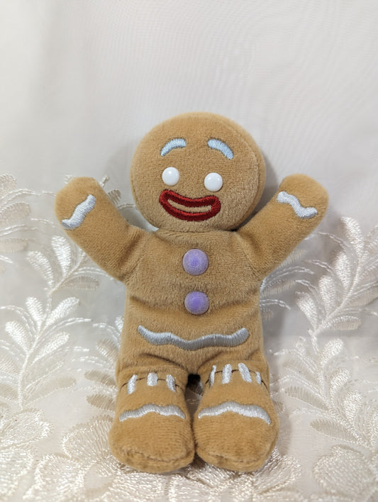 Ty Beanie Baby - Gingy The Gingerbread Man From The Movie Shrek (7in) No Tag - Vintage Beanies Canada