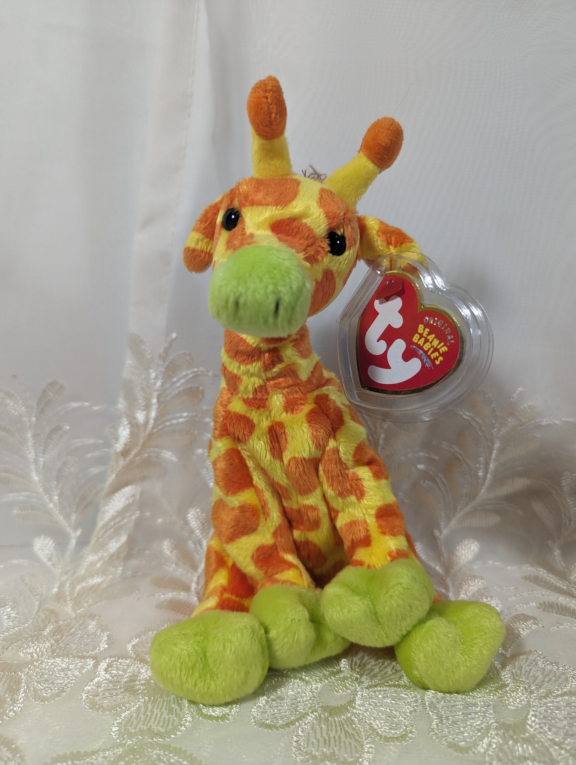 Ty Beanie Baby - Giraffiti The Giraffe (7in) - Vintage Beanies Canada